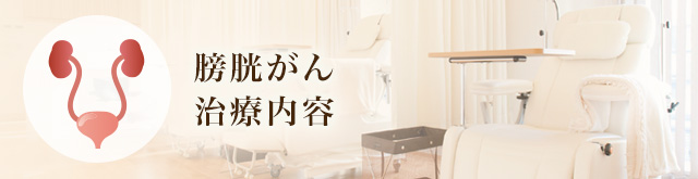 膀胱がん治療内容